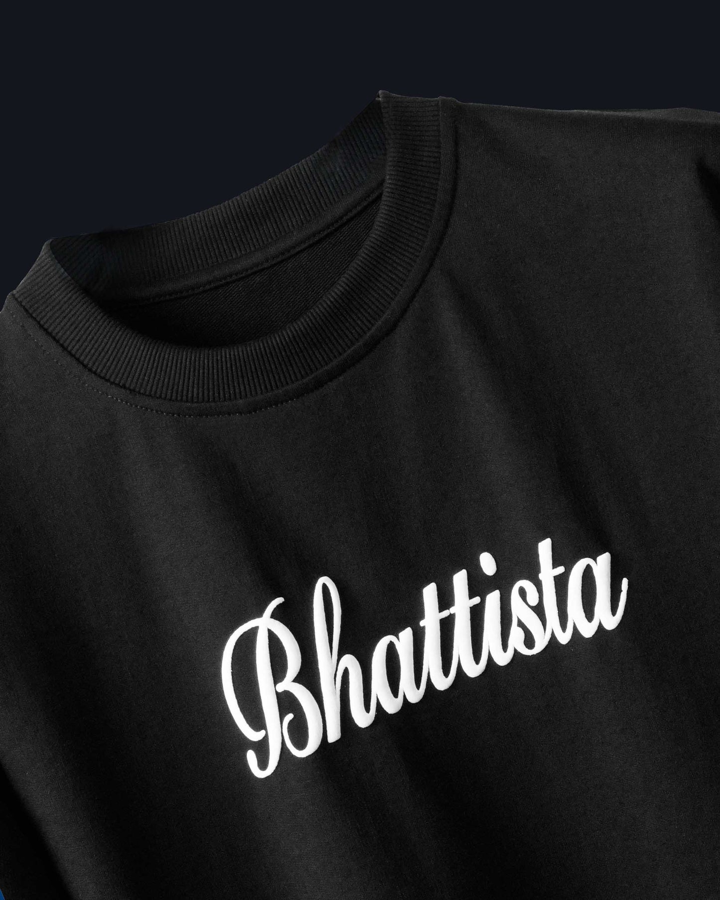 BLACK JOCKEY SHADDLE T SHIRT